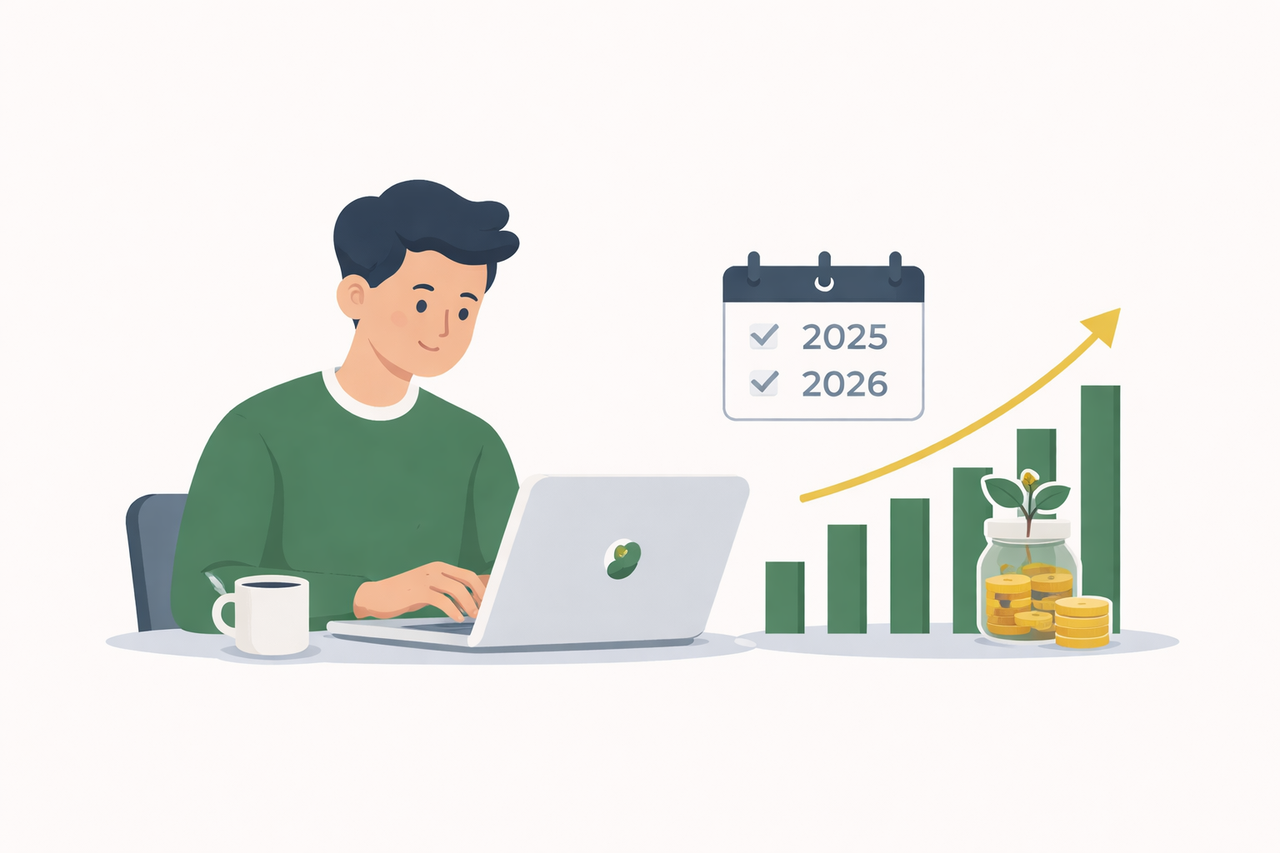 Spara till pension som egenföretagare 2026 – Komplett guide